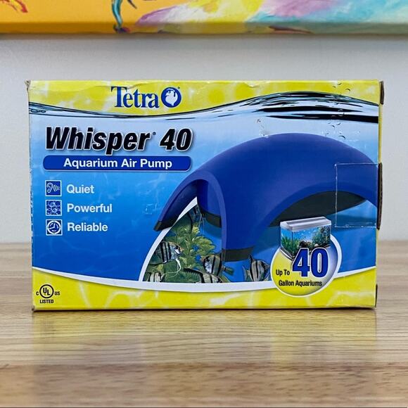 Tetra Whisper 40 Aquarium Air Pump - Picture 2 of 6